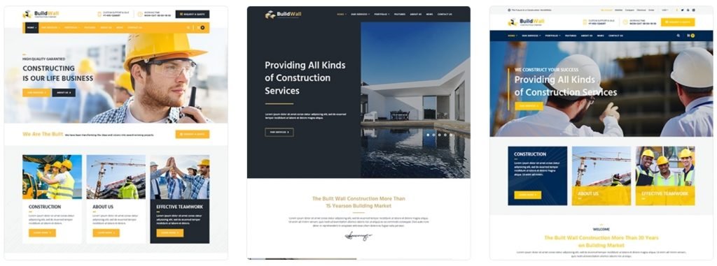 шаблоны для конструктора сайтов на WordPress от хостинг провайдера в Украине